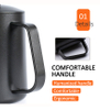 Actualización de 600 Ml de acero inoxidable Barista verter sobre café tetera de viaje tetera con cuello de cisne cafetera Espresso
