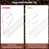 Herramienta de espresso Herramienta de distribución de café Mango de madera natural y base Agitador de espresso profesional