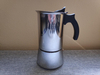 Cafetera de acero inoxidable 304 para estufa Inox 18/8, cafetera Espresso, cafetera Moka, cafetera italiana, inducción de calor disponible, mango de nailon