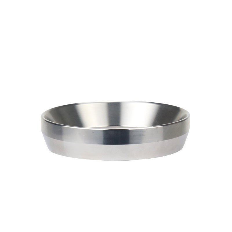 Embudo dosificador de acero inoxidable Espresso de 58mm para cafetera portafiltro, anillo dosificador de café en polvo