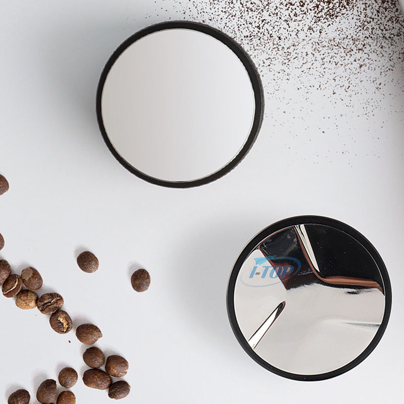Distribución de manipulación manual Profundidad ajustable Tamper de espresso Nivelador de doble cabezal Distribuidor de café fácil