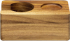 Estación de manipulación de café de madera - Soporte de manipulación de 51 mm para accesorios de máquina de espresso - Soporte de portafiltro de madera para cafetería