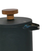 Prensa de café negro Acero inoxidable Resistente al calor 350/800/1000ml Prensa francesa de doble pared
