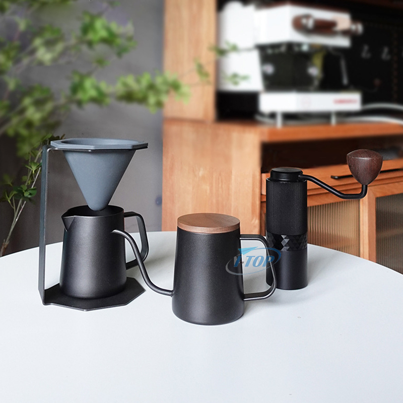 Bolsa de café V60 Herramientas de barista Verter sobre el juego de café Juego de café para acampar al aire libre
