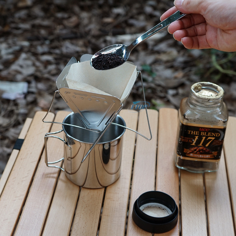 Hervidor de agua de acero inoxidable para verter sobre el gotero de café con filtro Meker