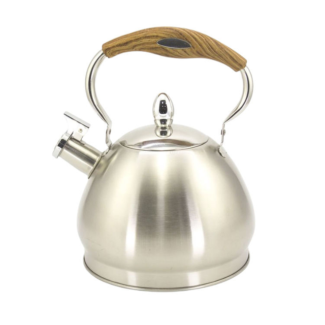 Hervidor silbante de IT-CP1061, aspecto elegante, hervidor de agua silbante de acero inoxidable, hervidor silbante