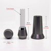 Herramienta de distribución con soporte Barista profesional Aguja de 0,4 mm Herramienta WDT Espresso Aguja de café Agitador