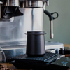 Taza medidora de café de aleación de aluminio de 53mm, herramienta para máquina de Espresso, embudo dosificador, taza de café Barista en polvo