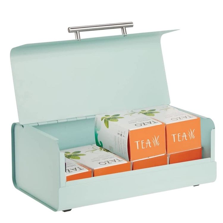 Caja de almacenamiento del pan del bocado de los envases de comida del metal de la cocina del estilo del cortijo para el compartimiento de pan
