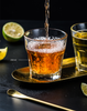 Vaso de chupito con logotipo personalizado, vasos de chupito de Tequila de alta calidad, 30ml/1oz, vaso de chupito tipo bala para Bar y cafetería, herramientas de barista
