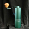 Venta al por mayor, molinillo de granos de café con manivela portátil, ajustes ajustables, molinillo de café Manual de acero inoxidable para viajar