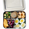 Fiambrera bento ecológica de alta calidad sellada rectangular a prueba de fugas, fiambrera de acero inoxidable de doble capa para niños y adultos