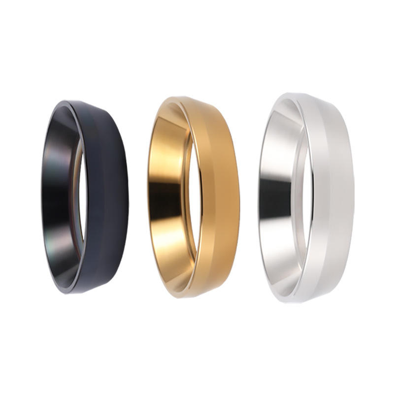 Embudo dosificador de acero inoxidable Espresso de 58mm para cafetera portafiltro, anillo dosificador de café en polvo