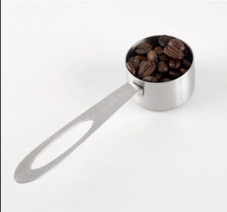 Gran oferta, utensilios de cocina de alta calidad, cucharas y tazas medidoras de acero inoxidable, 30 gramos