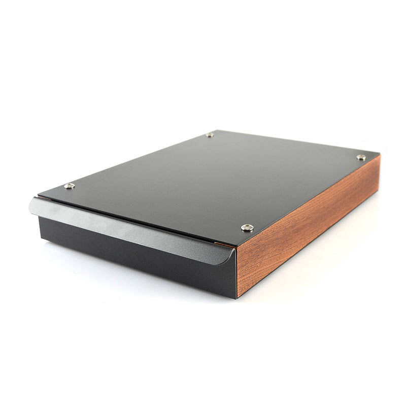 Espresso Knock Box Cajón Coffee Knock Box Cajón Acero inoxidable Desmontable Coffee Ground Knock Container con extracción