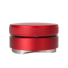 Herramienta de distribución de espresso Nivelador de espresso 51 mm a 58 mm Distribuidor de café negro de acero inoxidable