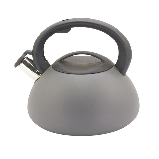 IT-CP1047 tetera silbante de té de acero inoxidable con condiciones de uso de escritorio de estilo europeo