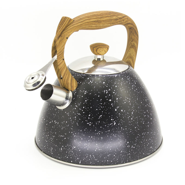 IT-CP1013 Estufa Hervidor de acero inoxidable Pulido personalizado 201 Kichen Tetera de metal Tetera sostenible surtida