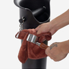 Tall Knock Box Big Coffee Espresso Drawer Plástico ABS y acero inoxidable Knock Box a la venta