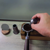 WDT Tool Espresso Coffee Stirrer Professional Barista 0.4mm Herramienta de distribución de agujas con soporte