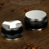 Distribuidor de café y tamper con indicador Espresso Hand Tamper Tool Se adapta a todos los portafiltros Profundidad ajustable Coffee Tamper
