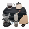 Gran oferta, juego de café V60, Mini molinillo de café Manual de grano de café portátil de acero inoxidable, venta al por mayor