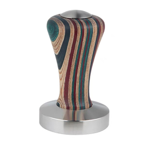 Tamper de café de madera Espresso Coffee Powder Press Tamper Rainbow Coffee Press