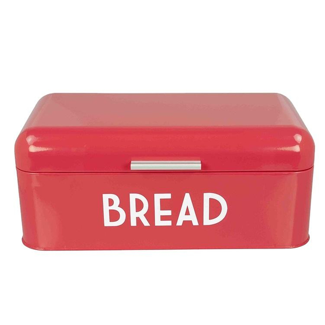 Conjunto de caja de almacenamiento de cosméticos de maquillaje de Metal grande de contenedor de almacenamiento de pan de comida de acero inoxidable Popular