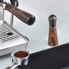 Herramienta de espresso Herramienta de distribución de café Mango de madera natural y base Agitador de espresso profesional