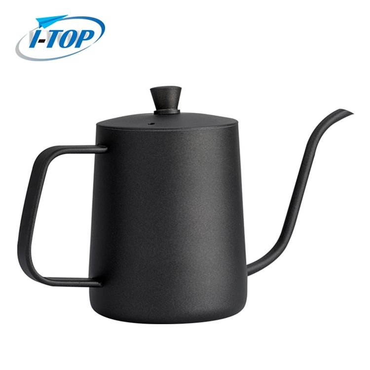 Actualización de 600 Ml de acero inoxidable Barista verter sobre café tetera de viaje tetera con cuello de cisne cafetera Espresso