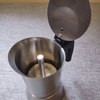 Cafetera de acero inoxidable 304 para estufa Inox 18/8, cafetera Espresso, cafetera Moka, cafetera italiana, inducción de calor disponible, mango de nailon