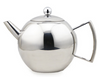 Tetera de acero inoxidable de 34 a 50 onzas con infusor, calentador de té con infusor de tetera para té suelto