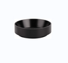 Anillos de dosificación Embudo de anillos de dosificación de polvo de café de aluminio con accesorio de cafetera de repuesto magnético negro (58 mm)