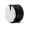 Espresso Tamper Coffee Distributor Tool Negro Profundidad ajustable Espresso Tamper Distribuidor de café de doble cabeza