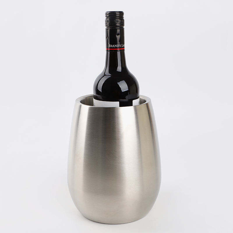 Cubo de hielo con aislamiento de doble pared de 3 litros para cócteles, cubos de hielo para fiestas, cubo de hielo de acero inoxidable para interiores y exteriores