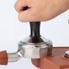Espresso Tamper Set 51mm-58mm Base plana Profesional Barista Espresso Negro Aleación de aluminio Tamper de café