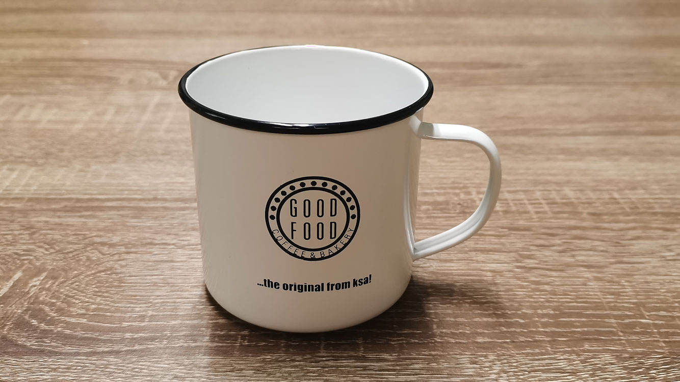 Venta al por mayor vendedora caliente de la taza del té del café de la taza del esmalte que acampa sola taza colorida