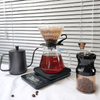Fabricante de cafetera manual con logotipo personalizado, portátil, para acampar al aire libre, para viajes, fabricante de cajas de regalo, juego de café V60, juego de café