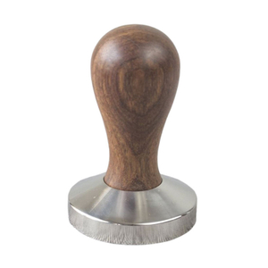 Classic Wood 49 51 53 57 58mm Base Espresso Coffee Tamper para prensa de café en polvo