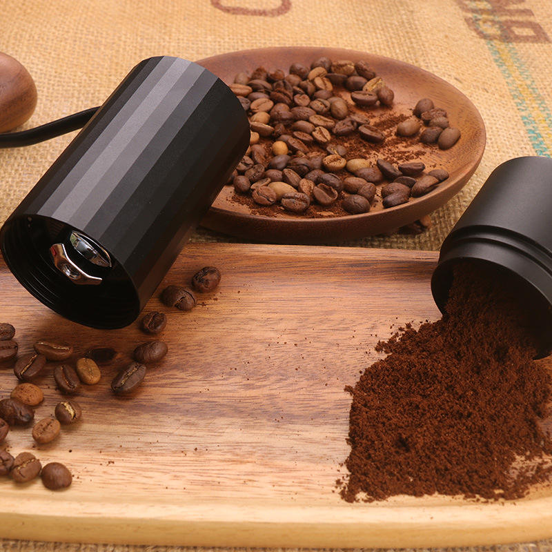 Juego ajustable SUS420 Burr Hand Portable Grinder para una eficiencia de molienda más rápida