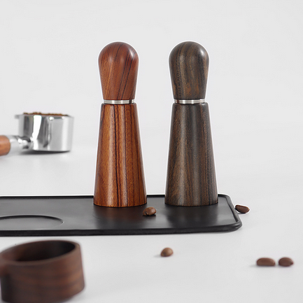 Herramienta de distribución de café Espresso Mango y base de sándalo Herramienta profesional Espresso WDT Agitador de agujas de café