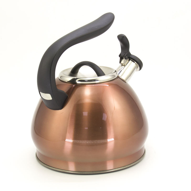 Tetera silbadora de té de acero inoxidable estilo europeo IT-CP1053 para teteras
