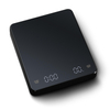 Báscula de café digital con temporizador CestMall 3 kg / 0.1 g Pantalla oculta LED alta Báscula de cocina con placa de metal recargable por USB