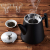 Tetera de acero inoxidable con calentador de doble pared de 1,2 L Mantiene el té caliente durante mucho tiempo con la tetera con infusor de té