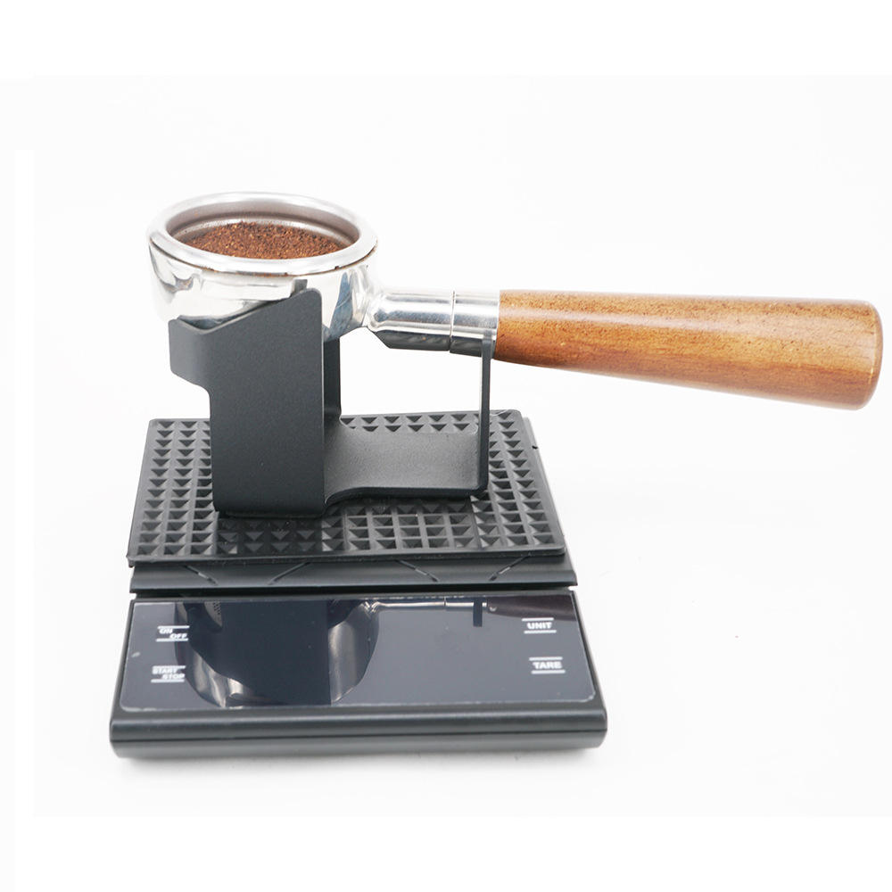Soporte de pared para portafiltro de café Soporte de pared para portafiltro de espresso duradero para soporte de oreja de 58 mm y 51 mm