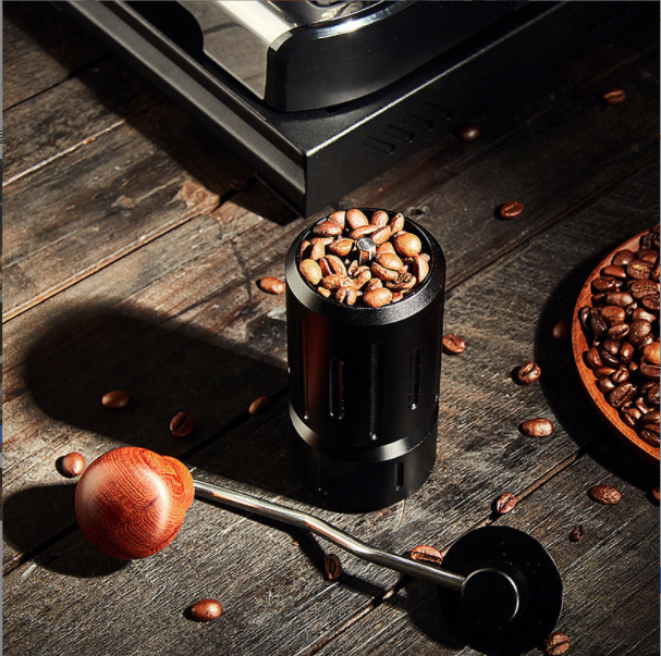 Molinillo de goteo de café expreso de cono de rebaba de acero inoxidable
