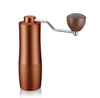 Molinillo de café Manual, juego de regalo, gran capacidad negra, 25g, fresa cónica de acero inoxidable CNC, ajuste interno ajustable, posicionamiento