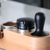 Prensa de granos de café Espresso Base de 51mm-58mm para Barista cocina hogar tienda acero inoxidable café Tamper