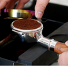 Embudo dosificador de acero inoxidable Espresso de 58mm para cafetera portafiltro, anillo dosificador de café en polvo