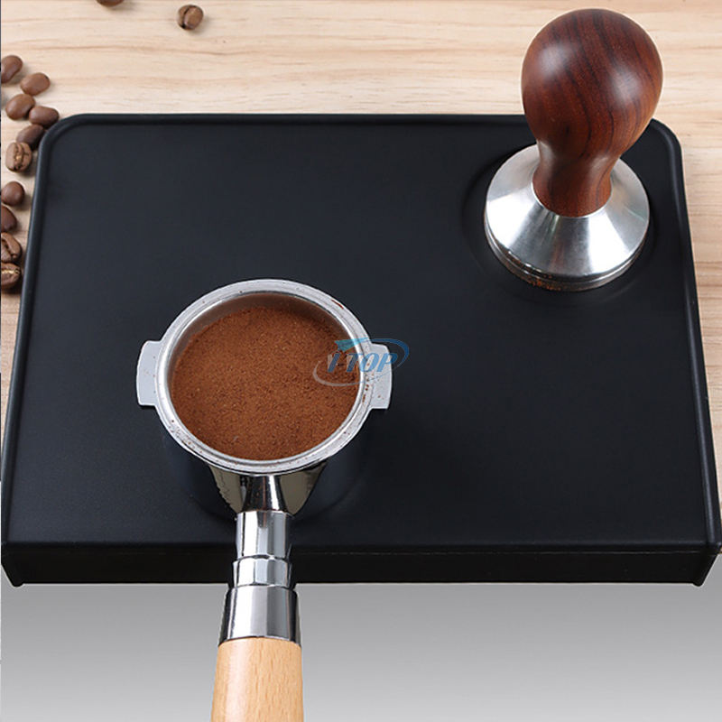 Portafiltro sin fondo de 54 mm con mango de madera natural Portafiltro desnudo de acero inoxidable 304 compatible con barista